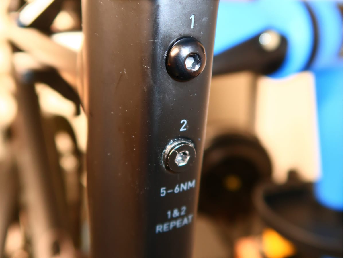 Cube Nuroad Seat Post Clamp Replacement Bolts